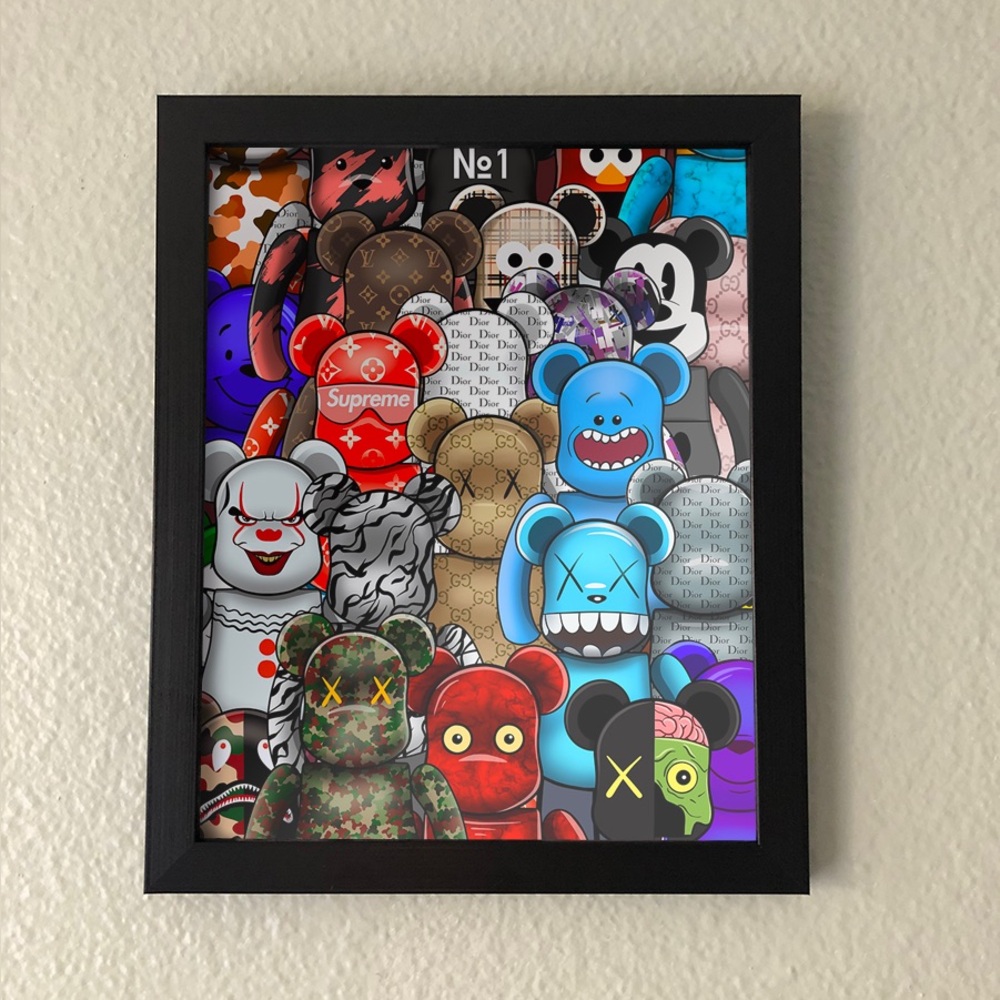 Kaws Wall Art